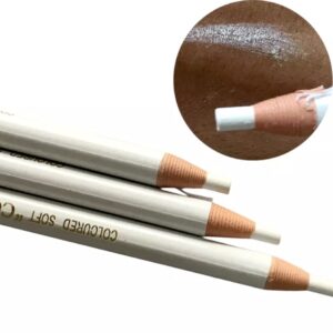 White Eyebrow Penci Peel Longlasting Eyebrow Pencil Easy to Wear Cosmetic Tint Dye Makeup