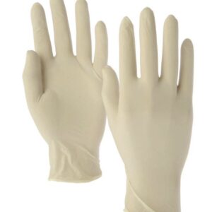 Latex Gloves Powder Free 100pc/Box