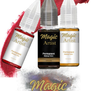 MAGIC ARTIST Pure Organic Colour Pigments for PMU Tattoo/Eyebrow/Lips Cosmetic Semi-Permanent Makeup